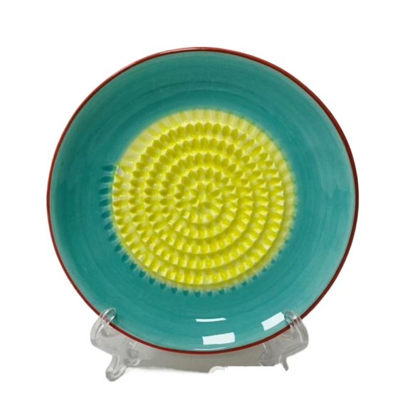 Multifunctional Ceramic Grinding Disc - Manual Garlic and Ginger Masher for Efficient Cooking