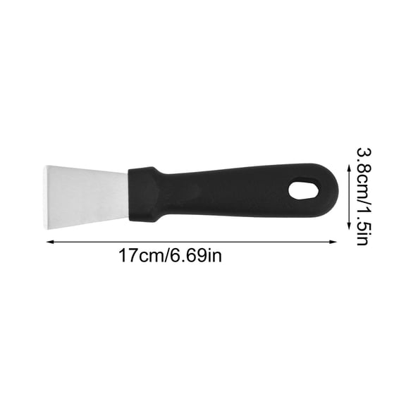 Multifunctional Ceramic Kitchen Scraper for Effortless Dirt and Stain Removal from Tiles, Glass, and Walls - Durable Ergonomic Design for Comfortable Use