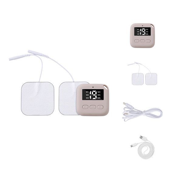 Multifunctional Cervical Spine Massager Rechargeable Pulse Therapy Patch For Neck Waist Foot Dredging Pain Relief Home Use Device
