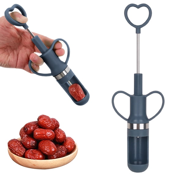 Multifunctional Cherry Pitter Tool, Labor Saving Handheld Core Remover for Cherries and Red Dates, Sturdy Use for Various Fruits