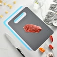 thumbnail image 1 of Multifunctional Chopping Board with Knife Sharpener, Double Sided Plastic Cutting Board for Meat and Vegetables, Non-slip Dishwasher for Easy Cleaning, Ideal for Home Chefs and Small Aestivo, 1 of 8
