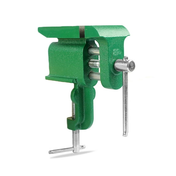 Multifunctional Clamp-On Bench Vise with Large Anvil for Woodworking Hand Tools;Multifunctional Clamp-On Bench Vise with Anvil for Woodworking Hand Tools