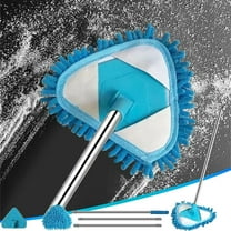 Multifunctional Cleaning Mop, Small Ceiling Duster with 180 Rotating Head & Extendable Pole, for Wet and Dry Use on All Floors and Hard-to-Reach Areas FAJHHA | A