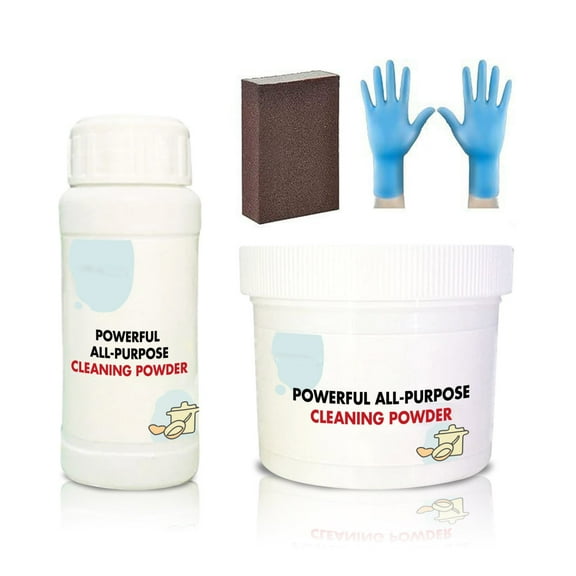 Multifunctional Cleaning Powder, All Purpose Cleaning Powder, Powerful Kitchen All-Purpose Cleaning Powder,Powerful All Purpose Cleaning Powder For Pots And Pans,Foam Rust Remover Powder Cleaning