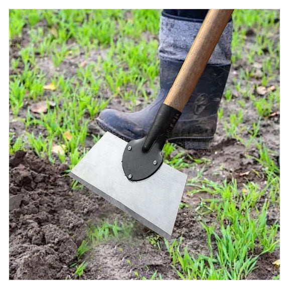 HAJAGP 18cm Manganese Steel Garden Shovel Father's Day Gift Lightweight Compact Weeding & Snow Shovel for Home Farm Thickened