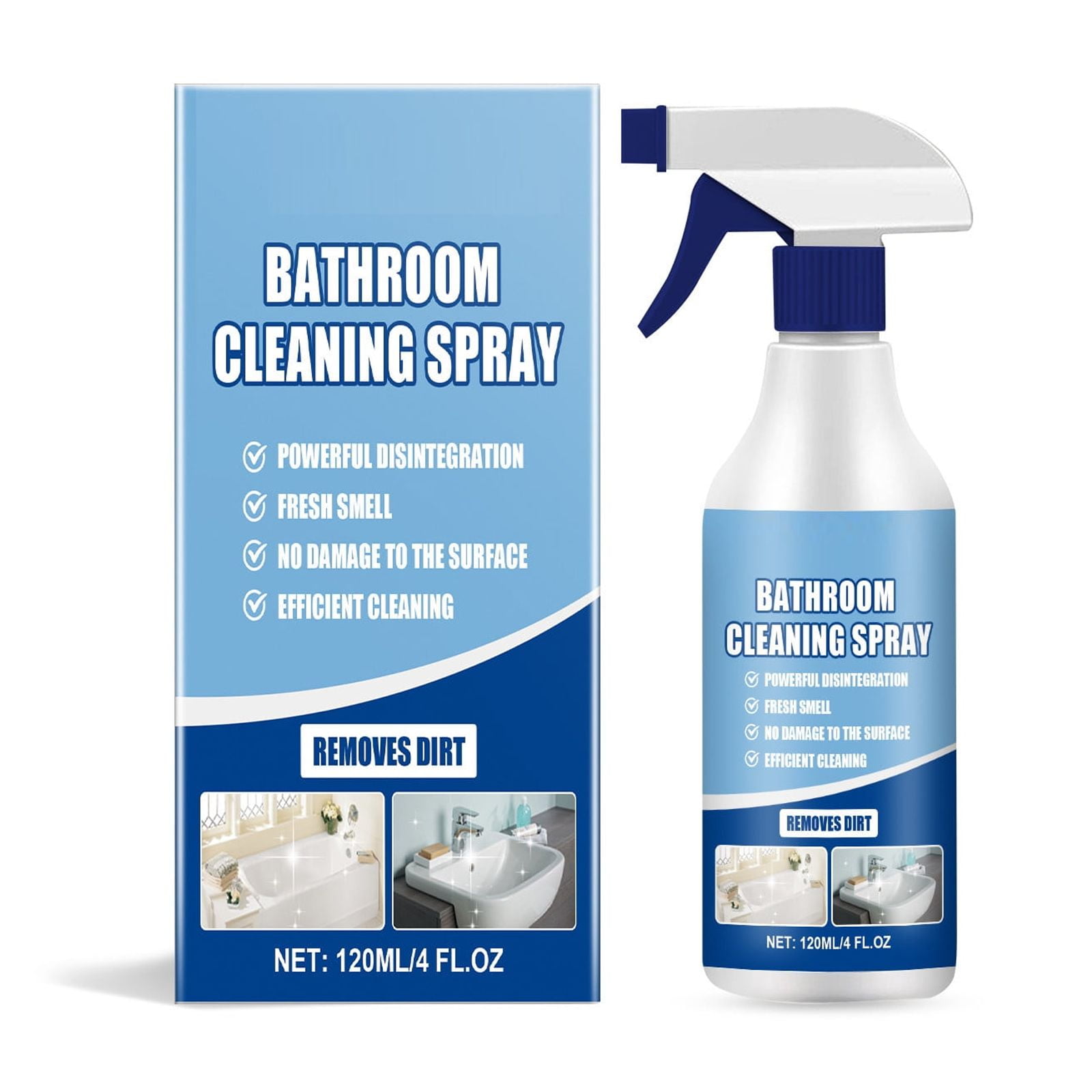 Multifunctional Cleaning Spray Bathroom Cleaner Toilet Bowl Cleaner ...
