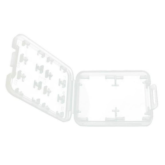 Multifunctional Clear TF SDHC MSPD Memory Card Storage Box Holder Case