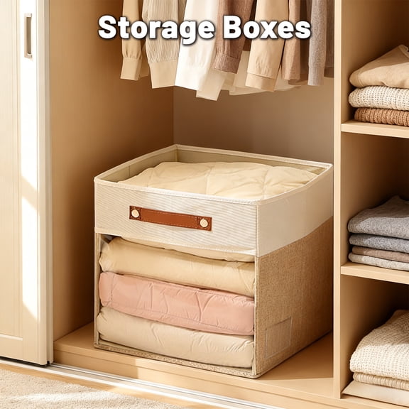 Multifunctional Clear View Transparent Storage Box, Gray - Organizer For Storing Toys, Clutter, Books, Clothes, Daily Items With Large Transparent Window, Versatile Compartments,