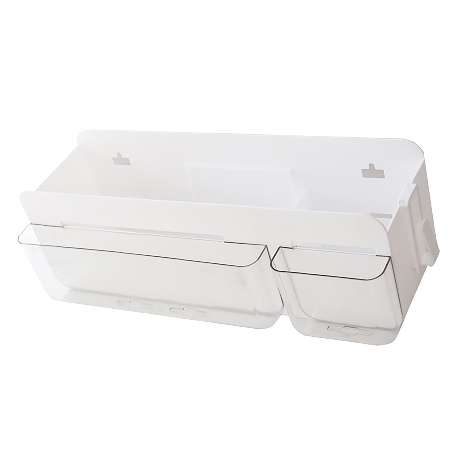 Multifunctional Clear Wall Mount Remote Control Holder Mobile Phone