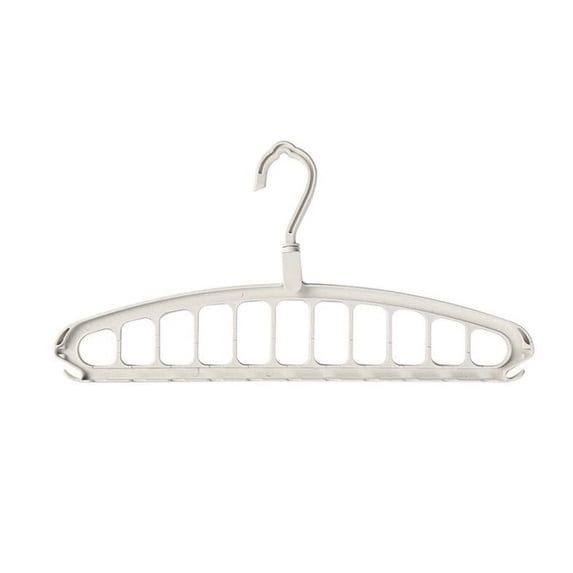 Multifunctional Clothes Hanger 11-Hole Space-Saving Organizer • Heavy-Duty Plastic • Horizontal & Vertical Hanging • Large Capacity Wardrobe Storage Solution for Home Bedroom Closet – 1 Pack