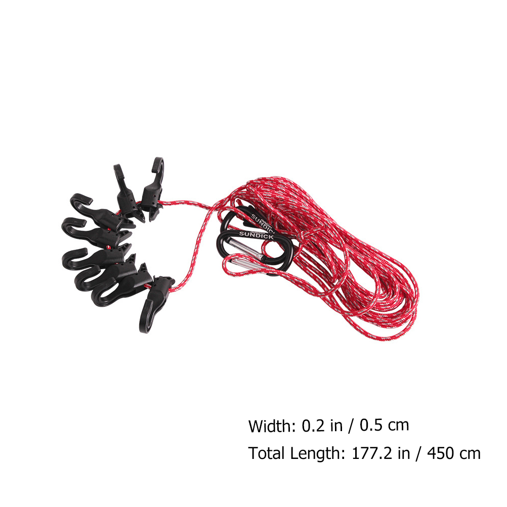 Multifunctional Clothesline Camping Clothesline Lanyard Outdoor Hanging Rope