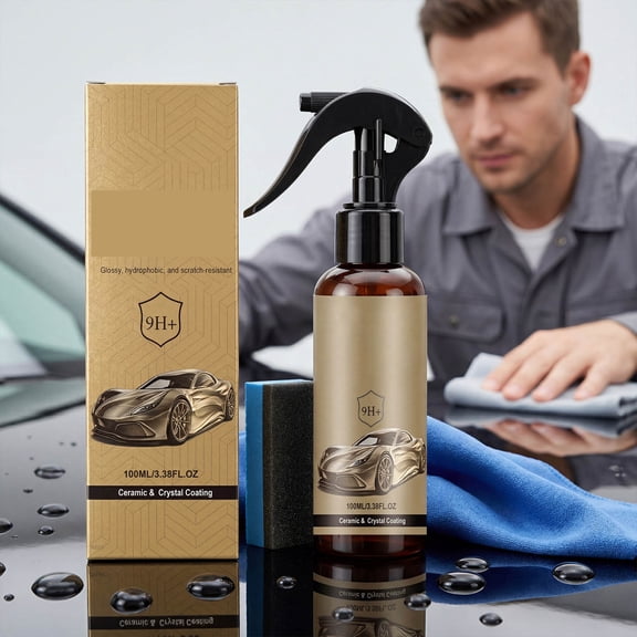 Multifunctional Coating Renewal Agent Spray, Professional Car Scratch Remover, 3 in 1 High Protection Quick Car Coating Spray, Scratches Repairing Polish Spray, All Cars & Surfaces