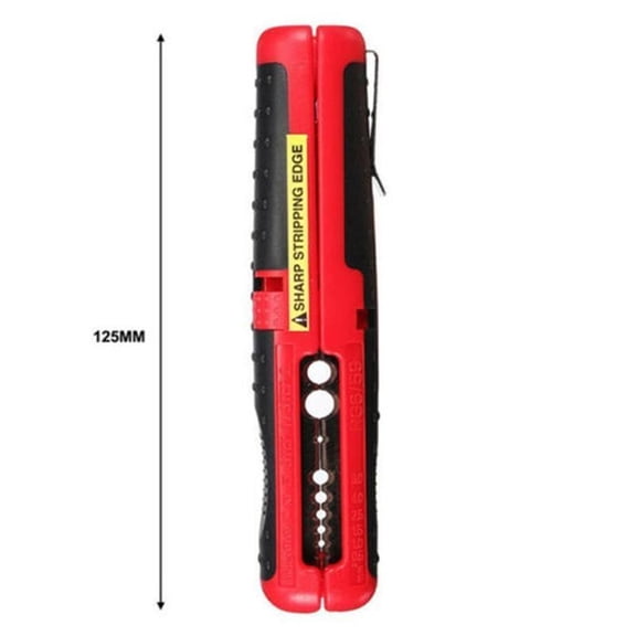 Multifunctional Coaxial Cable Wire Pen Cutter Stripper Hand Pliers Tool for Cable Stripping Crimper Dismantling Tool 10-10AWG ,Built to Last