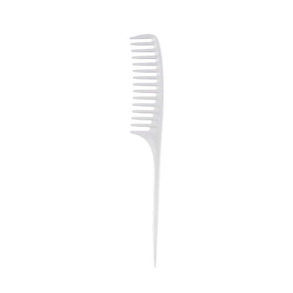 Multifunctional Comb For Hair Styling Highlighting And Updos Wide Tooth Design Pointed Tail Ergonomic Grip Materials