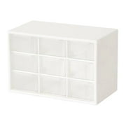 Multifunctional Compartment Storage Box, Desktop Drawer Style Cosmetic Jewelry Box, Small Item Transparent Jewelry Box