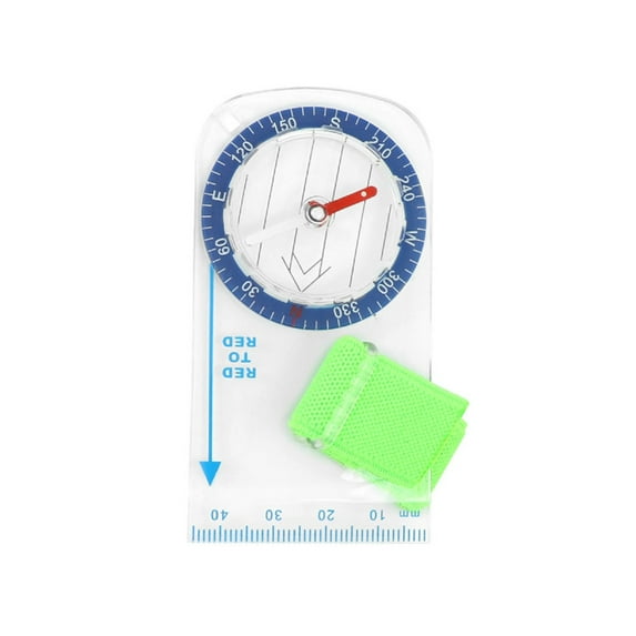 Multifunctional Compasses Navigation Compasses Map Ruler Magnifier Exploring Hiking Map Reading Orienteering Compasses
