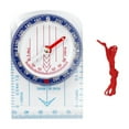 thumbnail image 1 of Multifunctional Compasses Navigation Compasses Map Ruler Magnifier Exploring Hiking Map Reading Orienteering Compasses, 1 of 19
