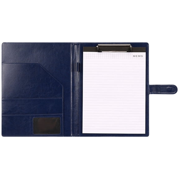 Multifunctional Conference Folder with Storage Legal Pad Holder Suitable for Business Professional and Students