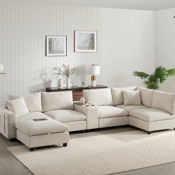 Multifunctional Console & Wide Seat - Enhanced Comfort and Convenience in Residential Use