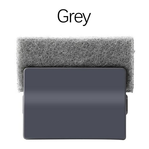 Multifunctional Corner Brush, Replaceable Small Brush for Window Sill Groove Cleaning, PP + Scouring Cloth Material, Suitable for Faucets Bathtubs and Tiles