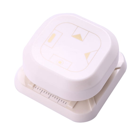 Multifunctional Corner Paper Puncher 4 Way Paper Puncher for Punching Paper Laminate Photo Card Label Scrapbooking