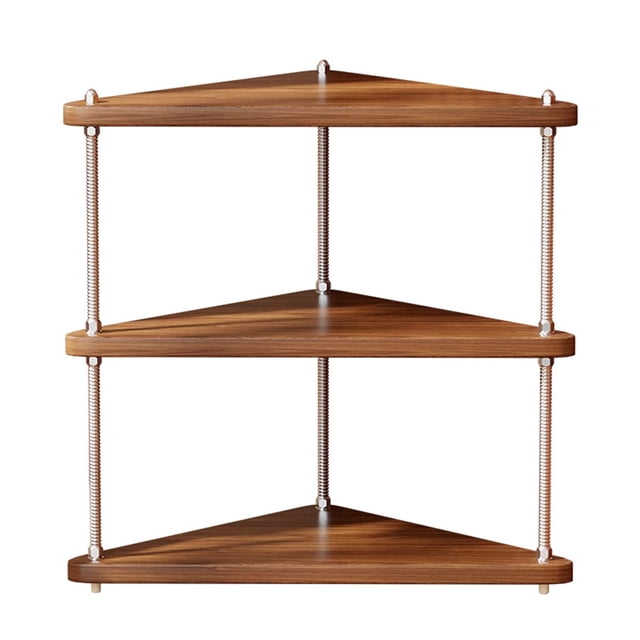 Multifunctional Corner Storage Rack with Adjustable Shelves for Kitchen ...