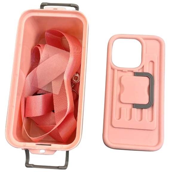 Multifunctional Cosmetic Bag Crossbody Phone Purse Funny Suitcase Design Cool Storage Shape Travel Organizer for Women Girls