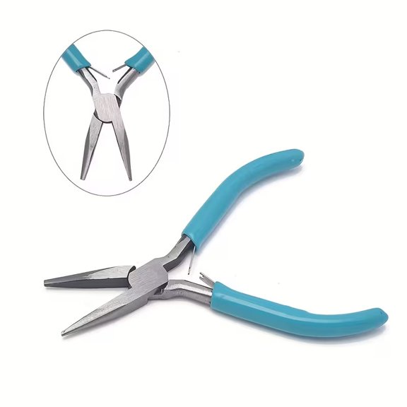 Multifunctional DIY Handmade Jewelry Tool Pliers Set - Diagonal Nose, Needle Nose, and Round Nose Pliers