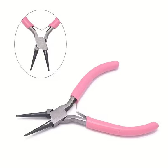 Multifunctional DIY Handmade Jewelry Tool Pliers Set - Diagonal Nose, Needle Nose, and Round Nose Pliers