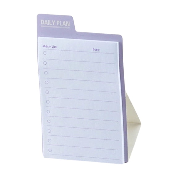 Multifunctional Daily Planner Notebook Home School Supplies To Do Notebook Desktop Standing Task List