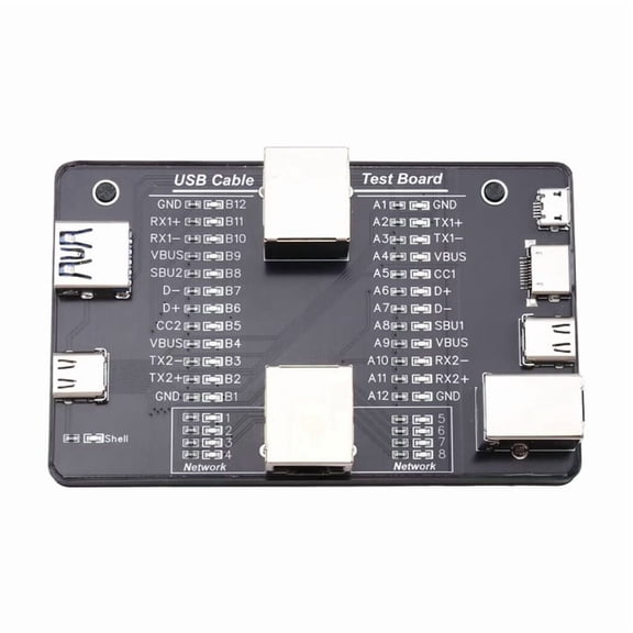 Multifunctional Data Cable Tester USB Data Cable Testing Type-C Testing Board for Android/IOS Fast Charging Cables