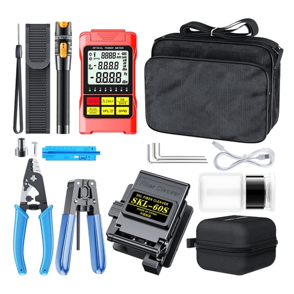 Multifunctional Data Tool Set Including Fusions Cold Splicing and Exact Devices for Fiber Opticals Cutter Maintenance Ta