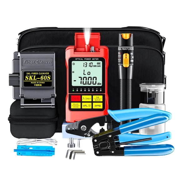 Multifunctional Data Tool Set Including Fusions Cold Splicing and Exact Devices for Fiber Opticals Cutter Maintenance Ta