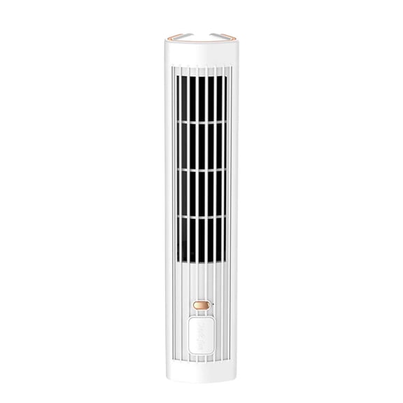 Multifunctional Desktop Air Cooler, Adjustable Speed Mist Humidifier Fan, USB Powered Quiet Cooling Fan with Ambient Light for Daily Use
