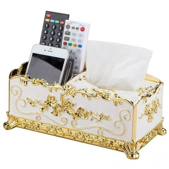 Multifunctional Desktop Storage Box, Remote Control & Napkin Organizer Holder
