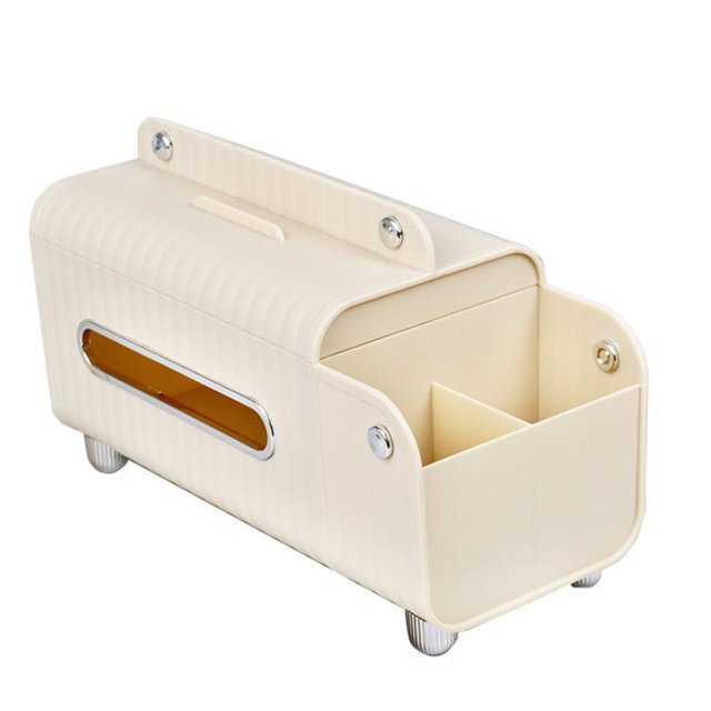 Multifunctional Desktop Tissue Box Practical Tissue Holder Box with