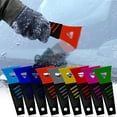 thumbnail image 1 of Multifunctional Detachable Snow Removal Tool Kit, Snow Brush and Ice Scraper for Car Windshield, Portable Snow Shovel and Frost Remover for Winter Vehicle and Home Snow Clearing, 7*3in, Yellow, 1 of 6