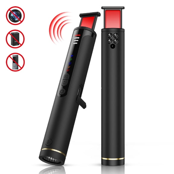 Multifunctional Detectors - Hidden Camera, Listening Device, GPS Tracker Finder, Spy Device Detector for Travel, Office, Hotel, Dressing Room, Portable Privacy Protection