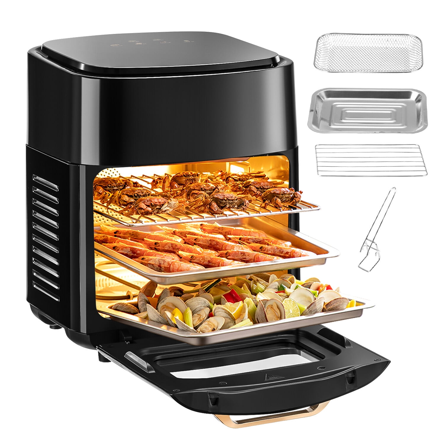 CHEFMAN Multifunctional 10L Digital Air Fryer + Rotisserie & Dehydrator & Immersion Hand Blender Combo 3 thumbnail image