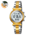 thumbnail image 1 of Multifunctional Digital Analog Alarm Watch with Stainless Steel Band Waterproof Chronograph Calendar for Men Women Daily Wear Outdoor Activities, 1 of 5