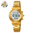 thumbnail image 1 of Multifunctional Digital Analog Alarm Watch with Stainless Steel Band Waterproof Chronograph Calendar for Men Women Daily Wear Outdoor Activities, 1 of 5