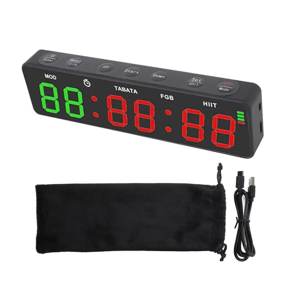 Multifunctional Digital Countdowns Timer Charging Timer For HIIT Training And Home Kitchens