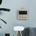 thumbnail image 1 of Multifunctional Digital Kitchen Timer | 24-Hour Count Up/Down with 4 Alarm Settings | Magnetic Back & Stand | LCD Display in English/Chinese | Portable for Cooking, Exercise & Classroom Use, 1 of 7