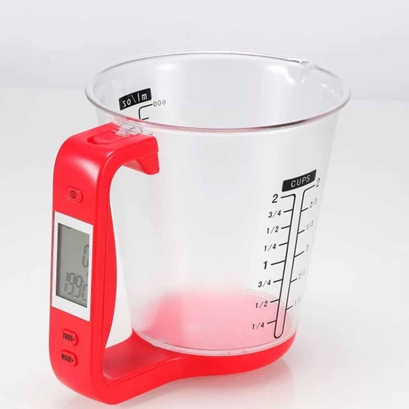 Multifunctional Digital Measuring Cup Scale, High-Precision Tool for Food & Liquid Measurement, Ideal for Kitchen Baking Cooking