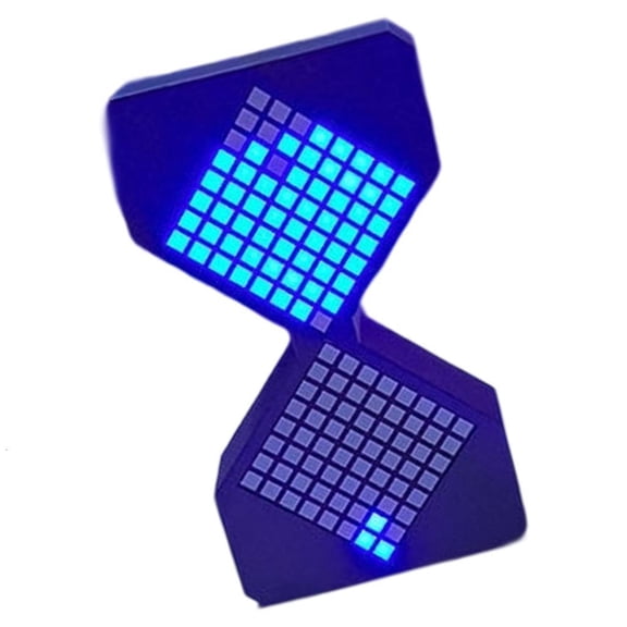 Multifunctional Digital Sand Timer USB Rechargeable Adjustable Brightness Modern Desktop Night Light Timer