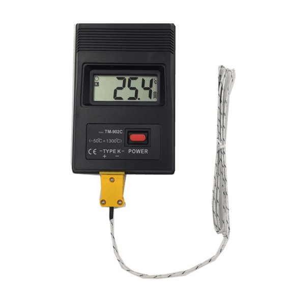 Multifunctional Digital Temperature Gauge For Cooking And Industrial Applications LCD Digital Display