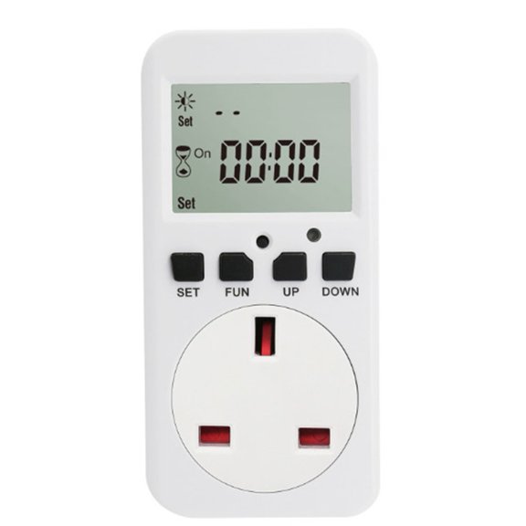 Multifunctional Digital Timer Socket Cycle Programmable Outlet Switch 50Hz /60Hz Uk