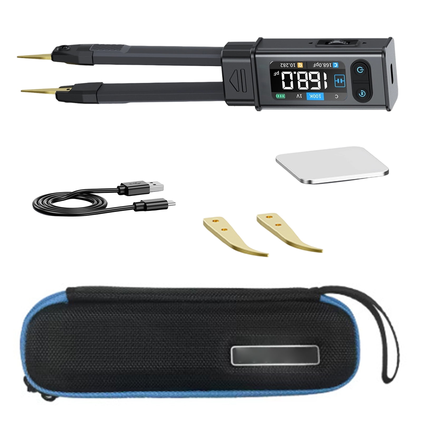 Multifunctional Digital Tweezer Instrument with Function & Auto Classification ABS for Efficient Batch Analysis