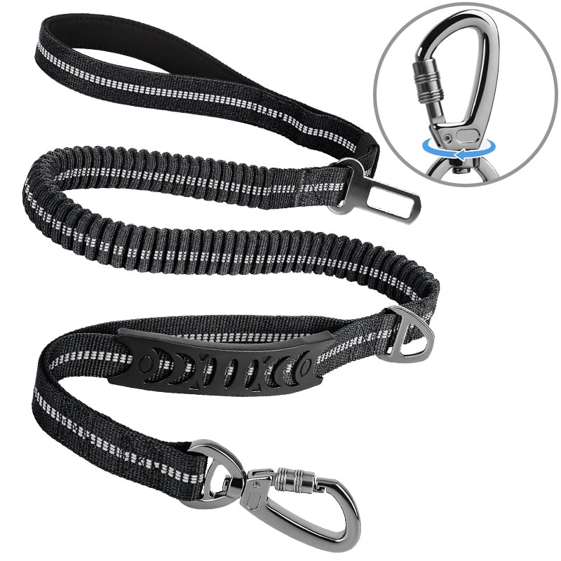Multifunction Leash Multifunctional Dog Leash with Heavy Duty Design, Dual Handle, Elastic ...