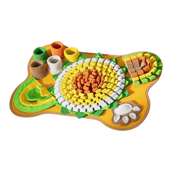 Multifunctional Dog Training Mat Portable Scent Detection Indoor Outdoor Puzzle Game